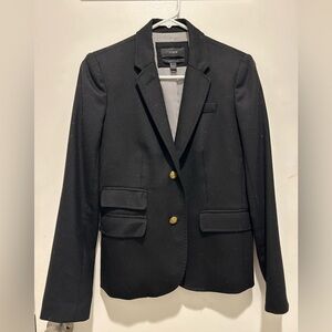 J Crew Schoolboy Blazer in black - size 0